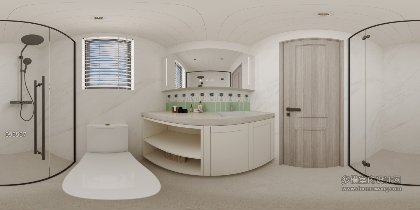 现代简约次卫全景