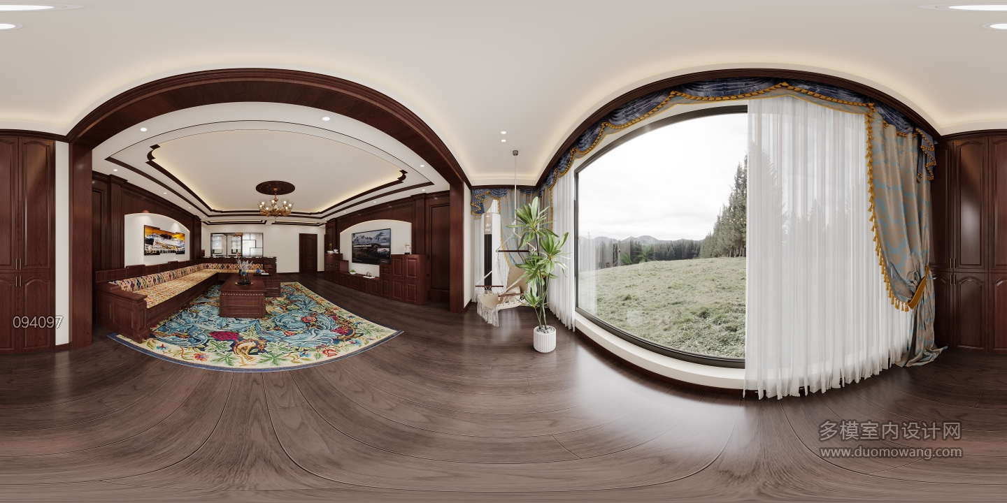 新藏式-阳台全景