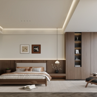 现代轻奢东南卧特写