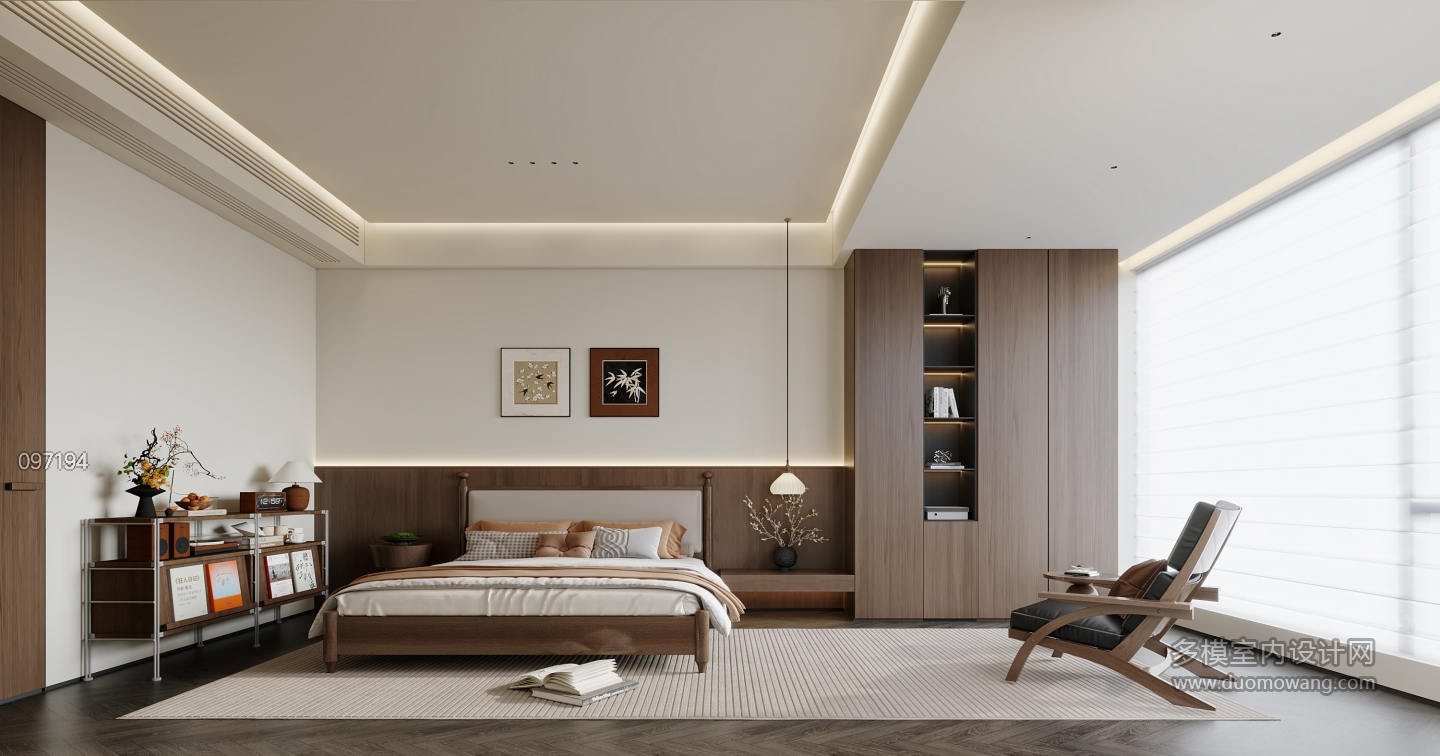 现代轻奢东南卧特写