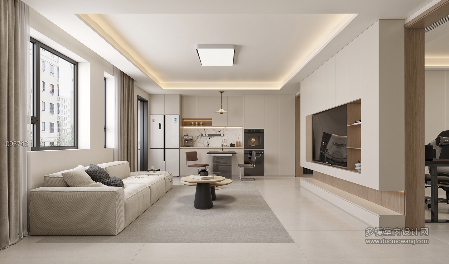 现代_3小客厅餐桌_0000