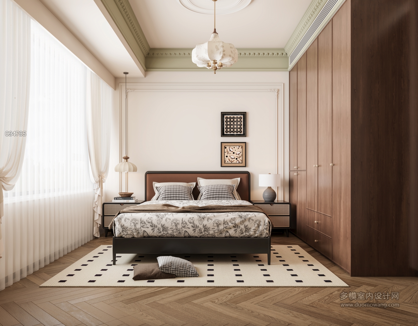 法式复古一楼主卧