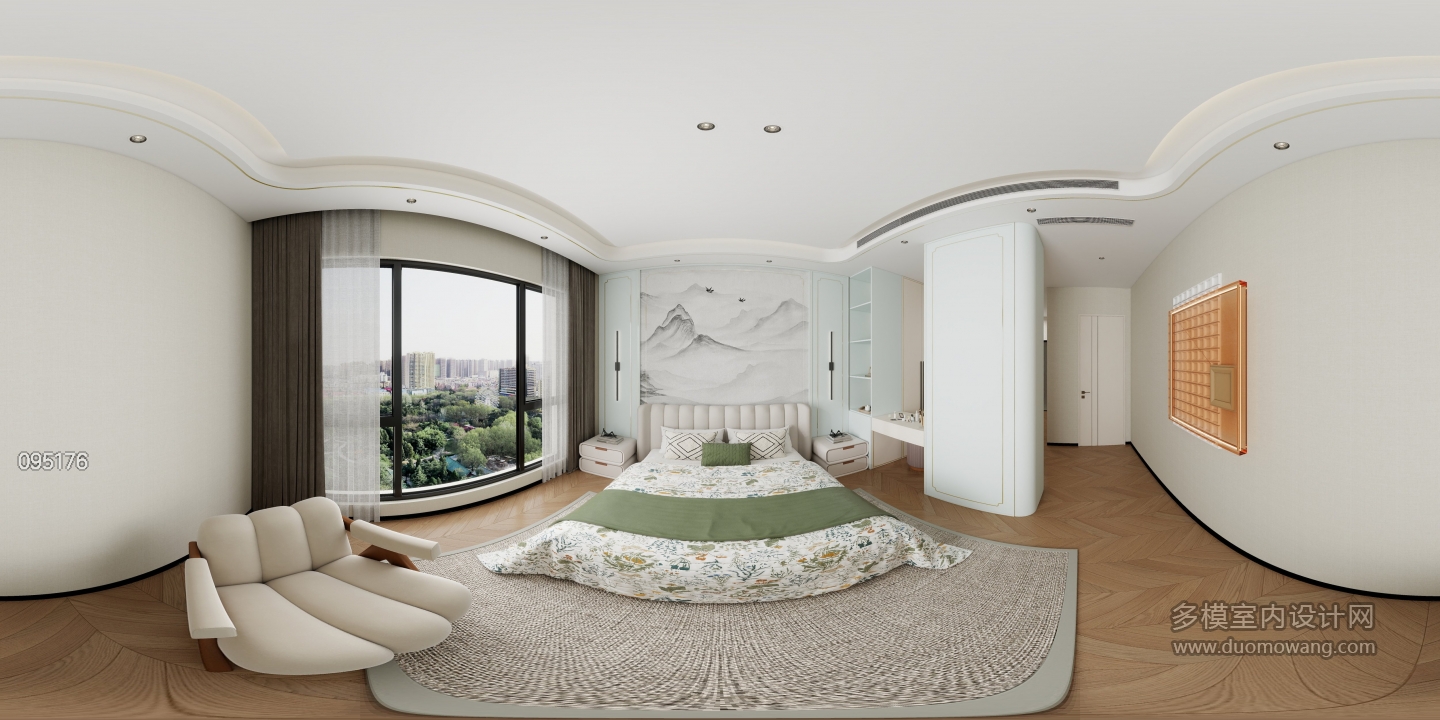 新中式-三楼主卧