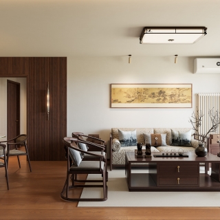 新中式客厅 (10)