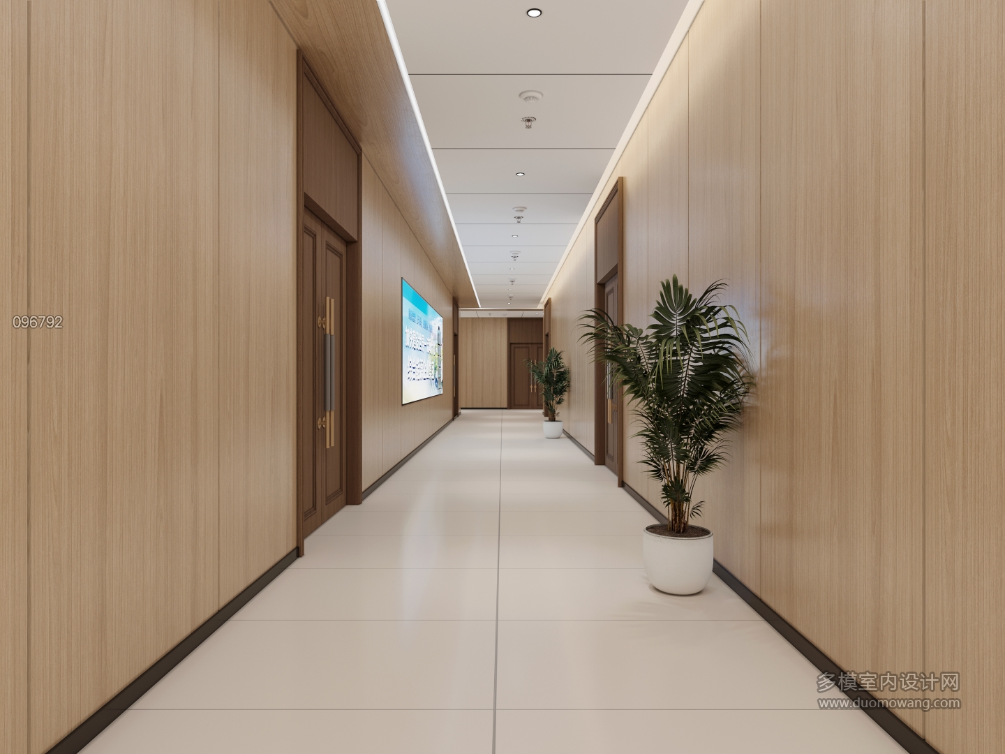 会议室+走道)_7二楼防真机室005_2互动式灯光混合