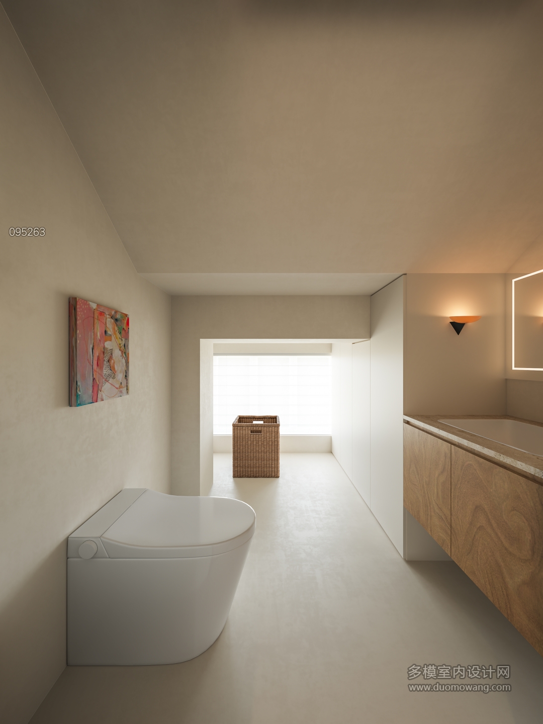 现代二楼卫生间