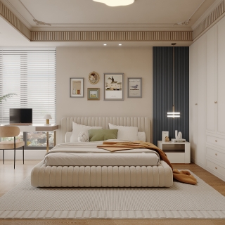 法式男孩房特写