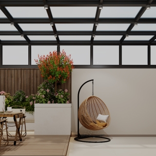 中古风露台静态