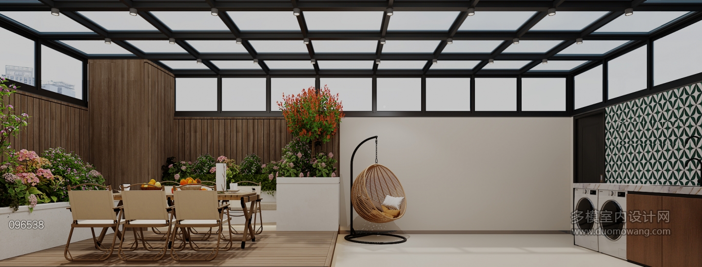 中古风露台静态