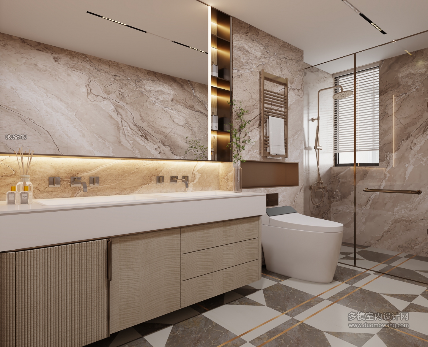 现代轻奢主卫静态