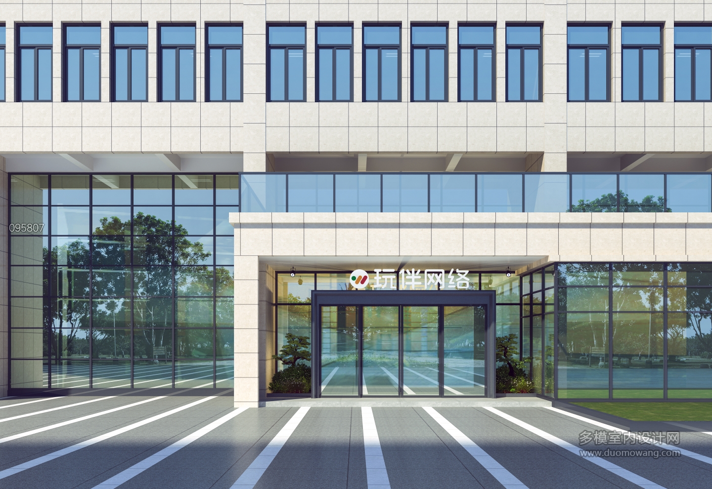 095807秦天-801U00000048透视图-门头2