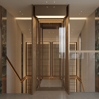 现代电梯厅