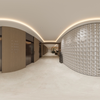 电梯厅全景