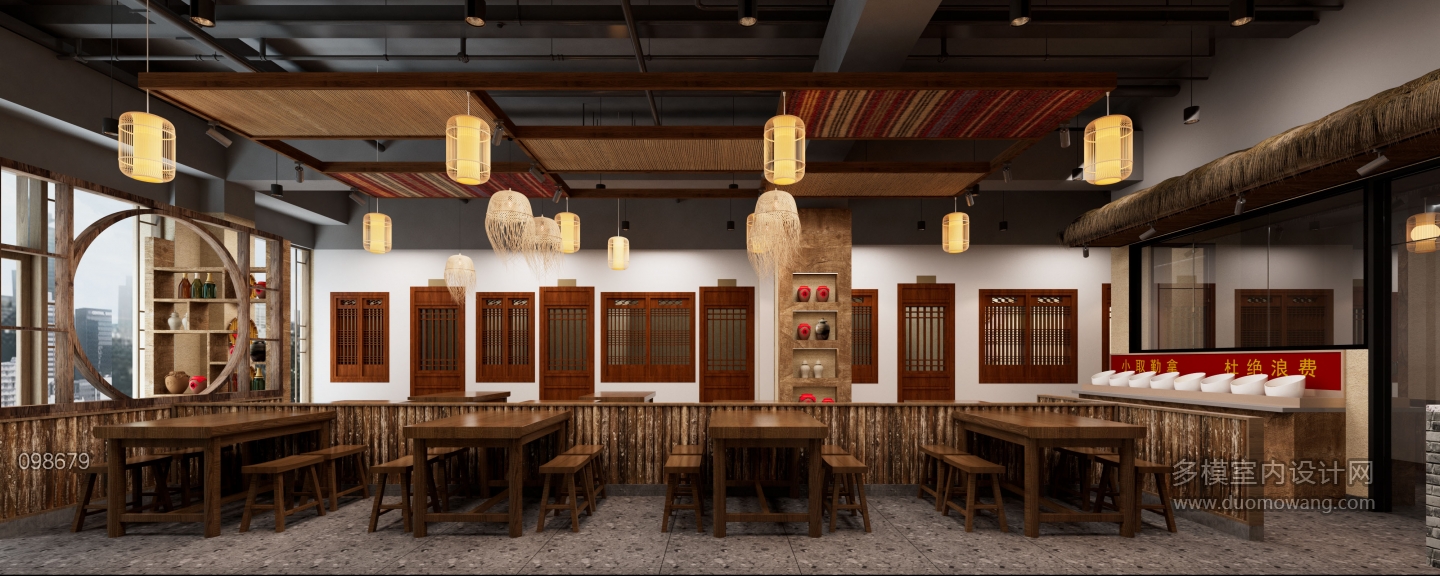 中式 古城味道全羊馆 大厅02