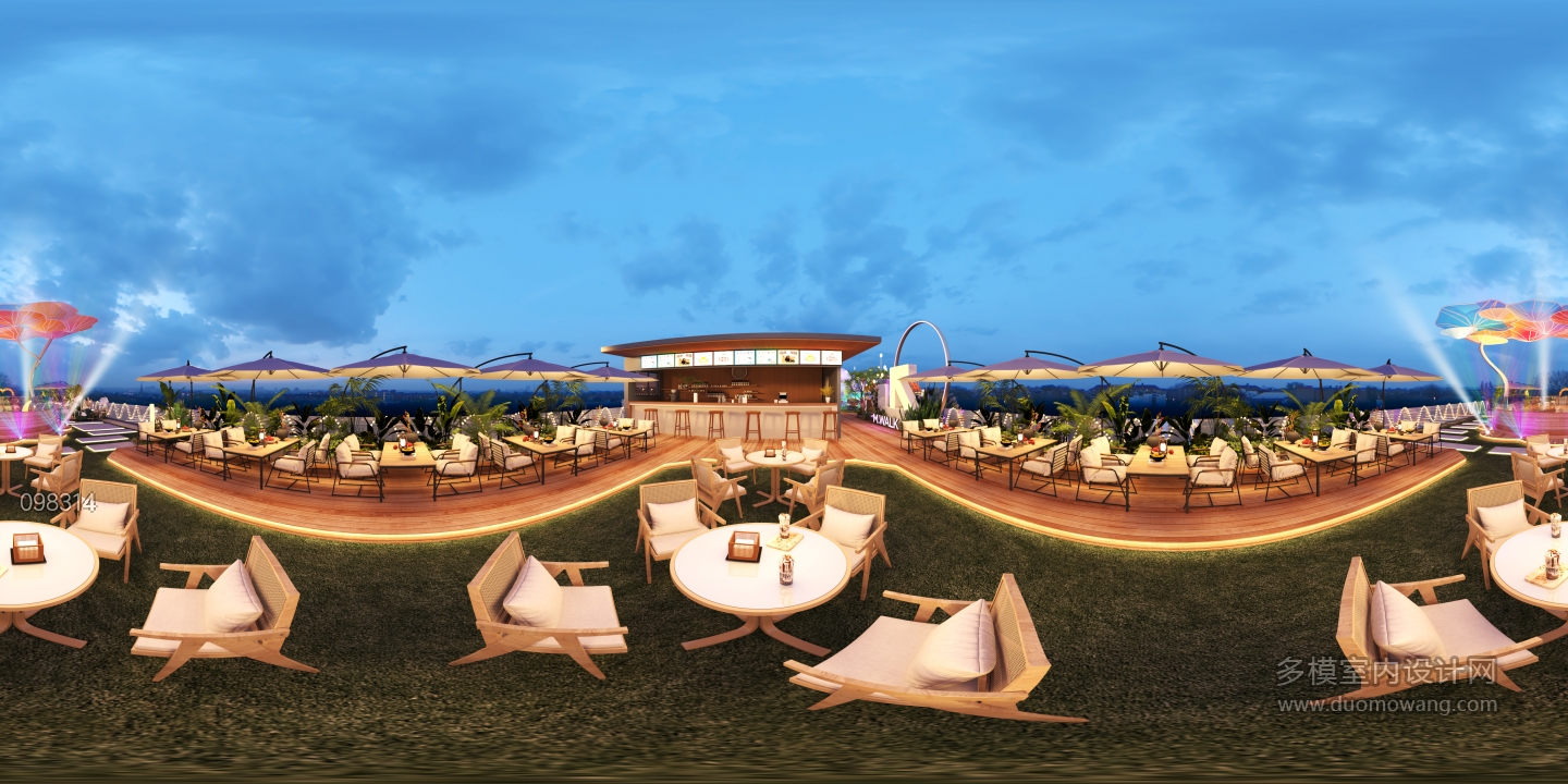 露台咖啡厅全景2