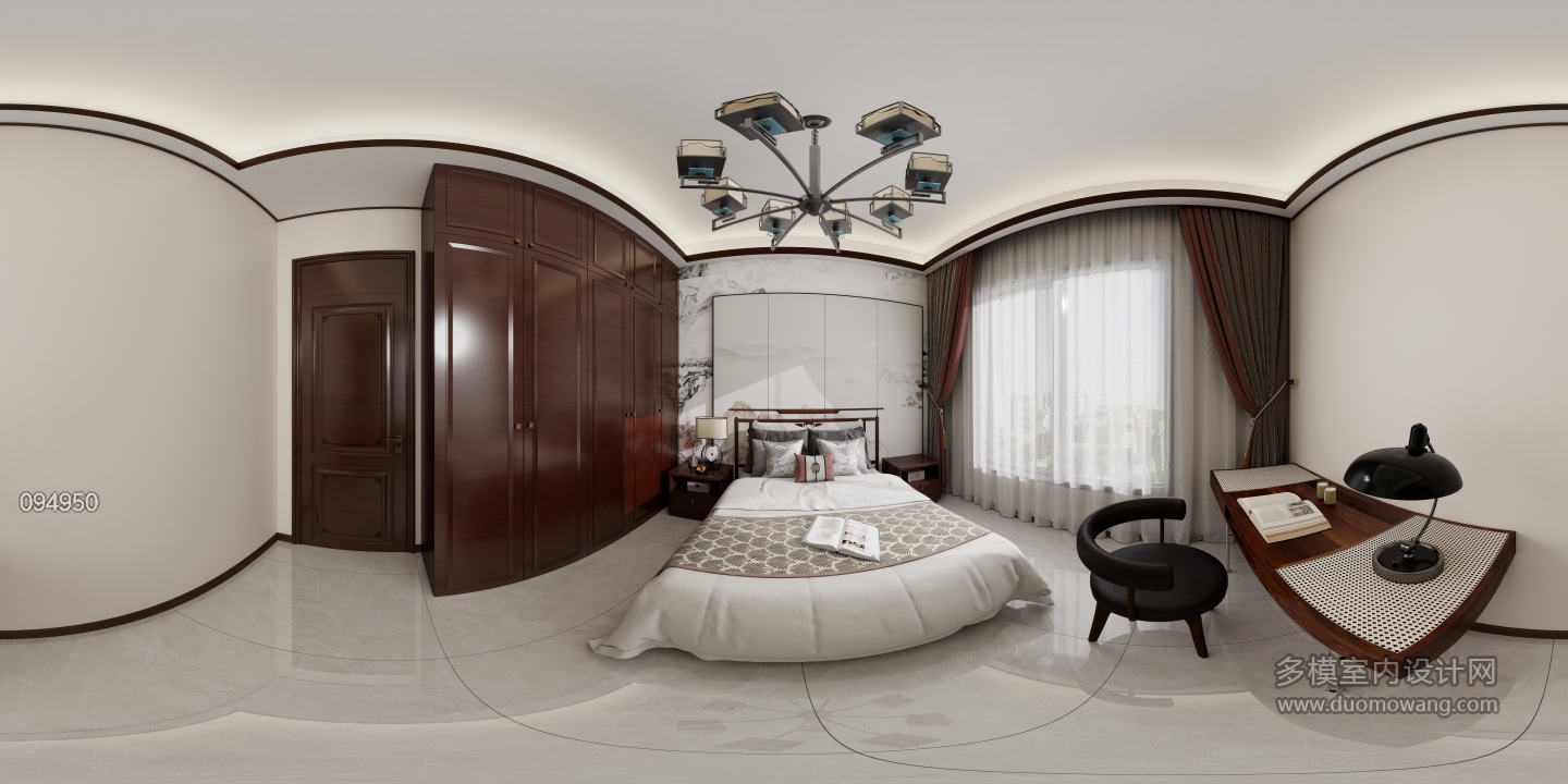 中式-二楼北次卧