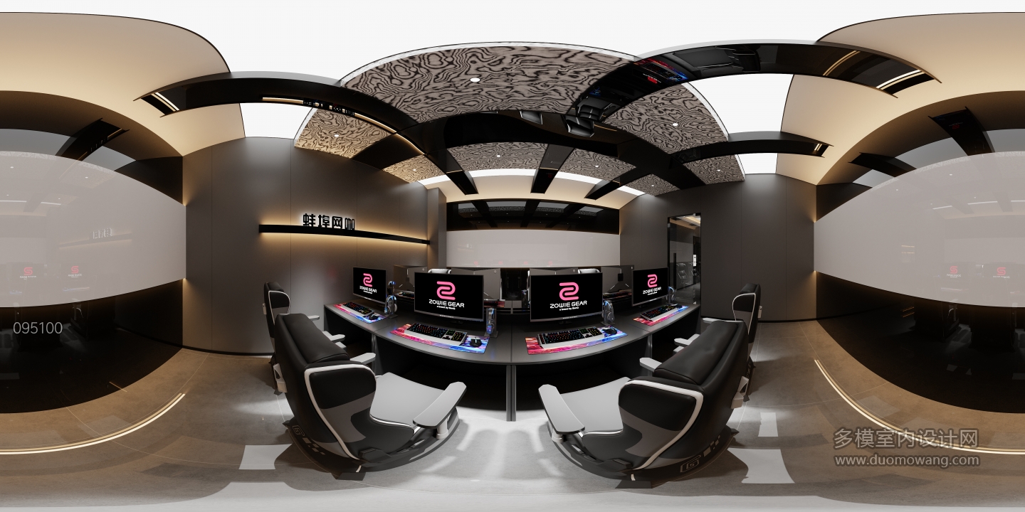 现代蚌埠网咖8人包全景