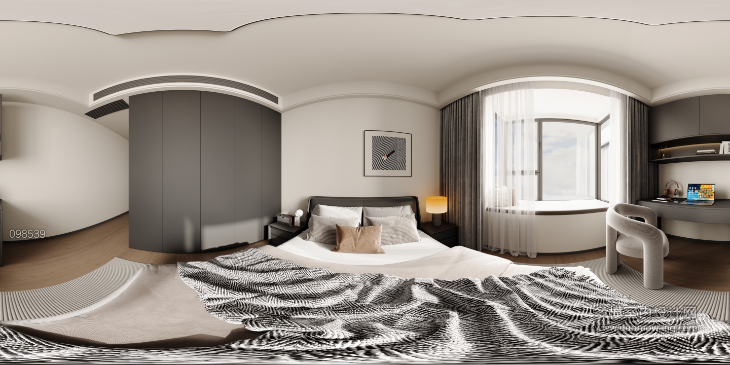 意式男孩房全景