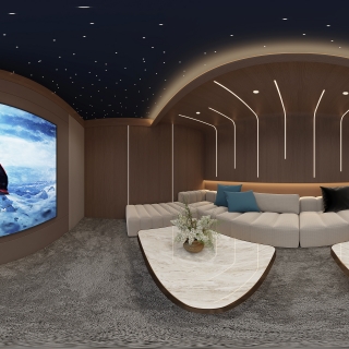 意式负一楼娱乐室360