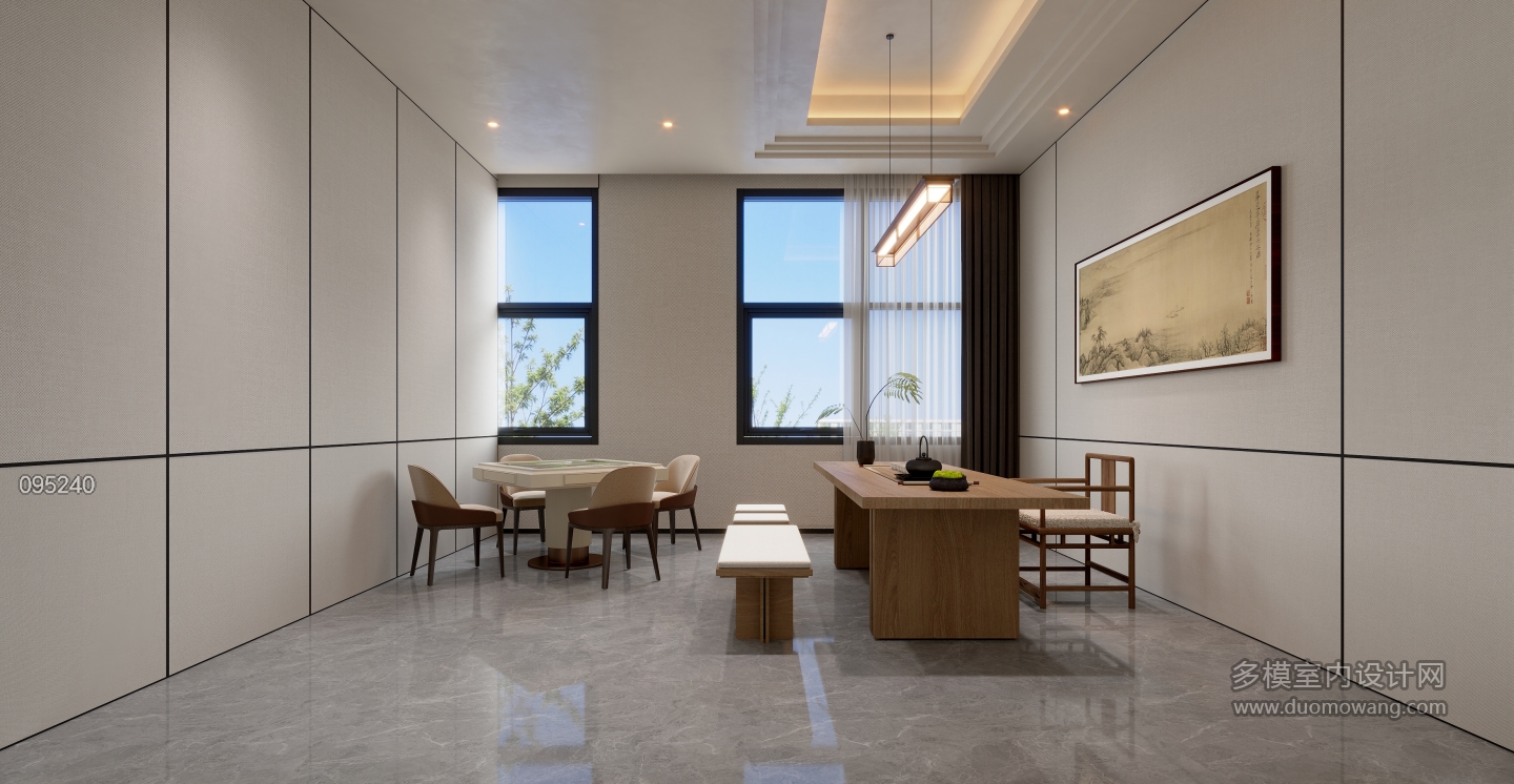 现代3号楼10层茶室麻将