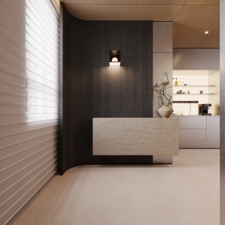 一层现代玄关特写