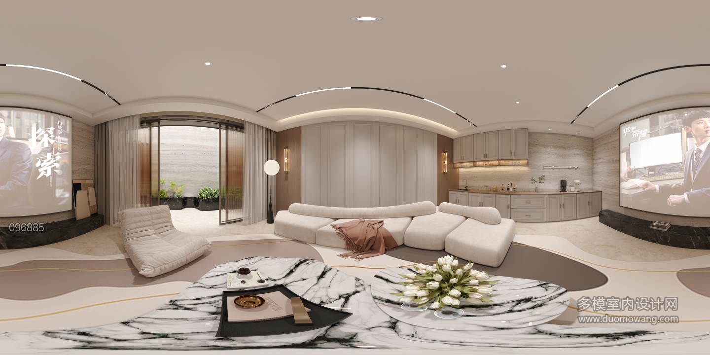 宋代影音室全景