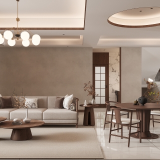 新中式客餐厅_Camera002