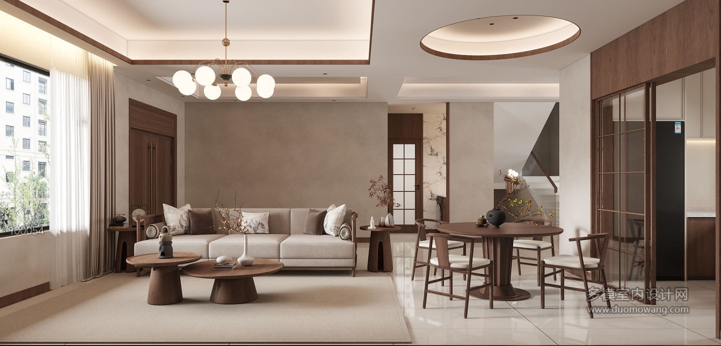 新中式客餐厅_Camera002