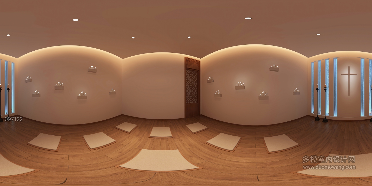 穆斯林餐厅祷告室 (1)