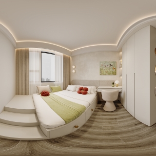 现代轻奢榻榻米全景