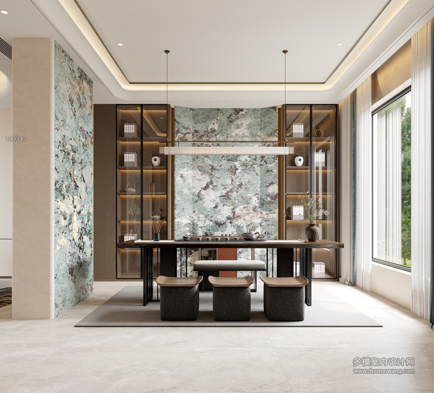 现代新中式品茗区2