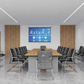 现代大会议室静态