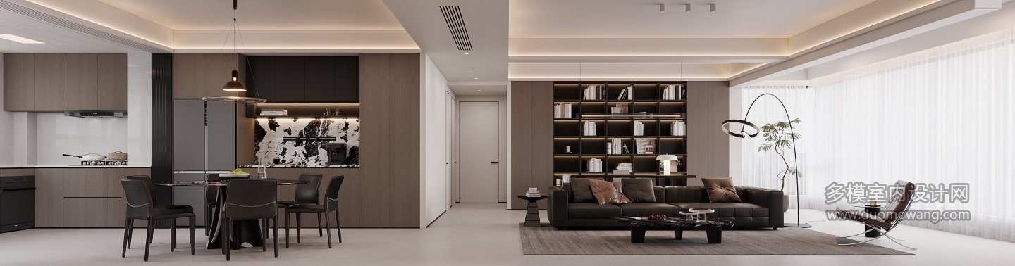 现代意式沙发背景特写