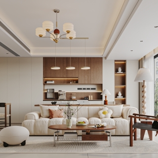 中古风客餐厅特写