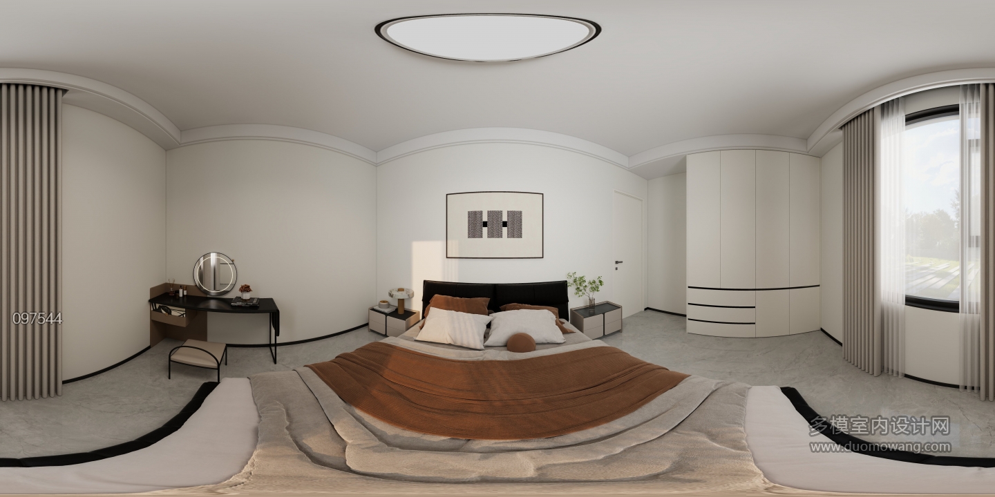 现代卧室2