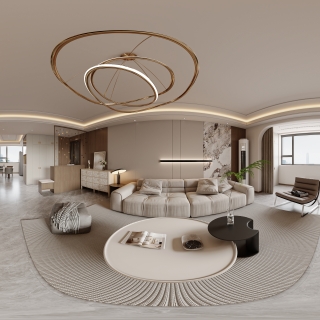 现代客餐厅_客厅全景_0000 拷贝