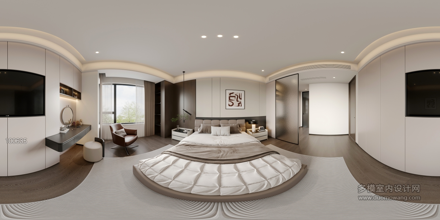 意式主卧全景