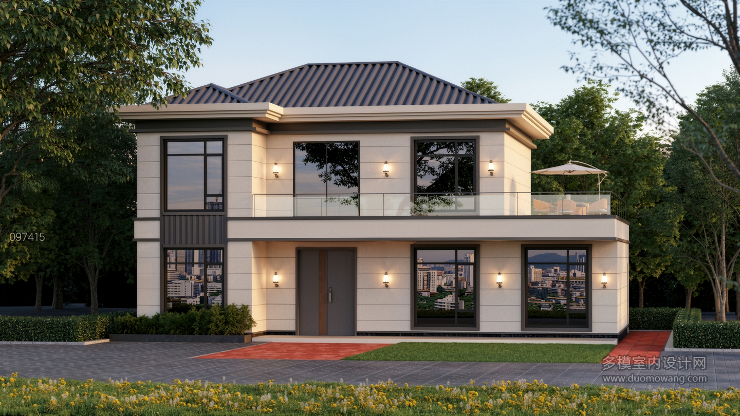 现代建筑外立面