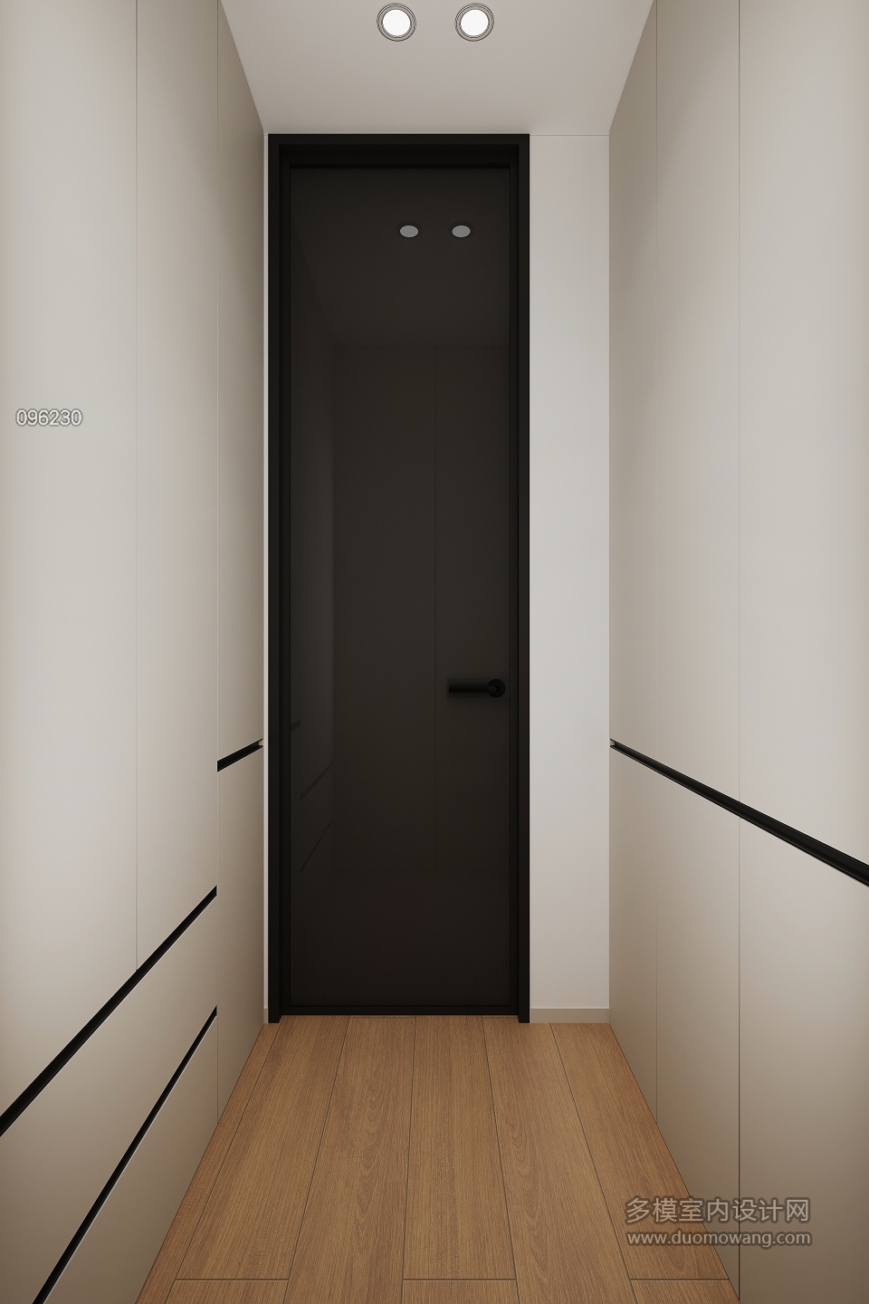 现代衣帽间单张