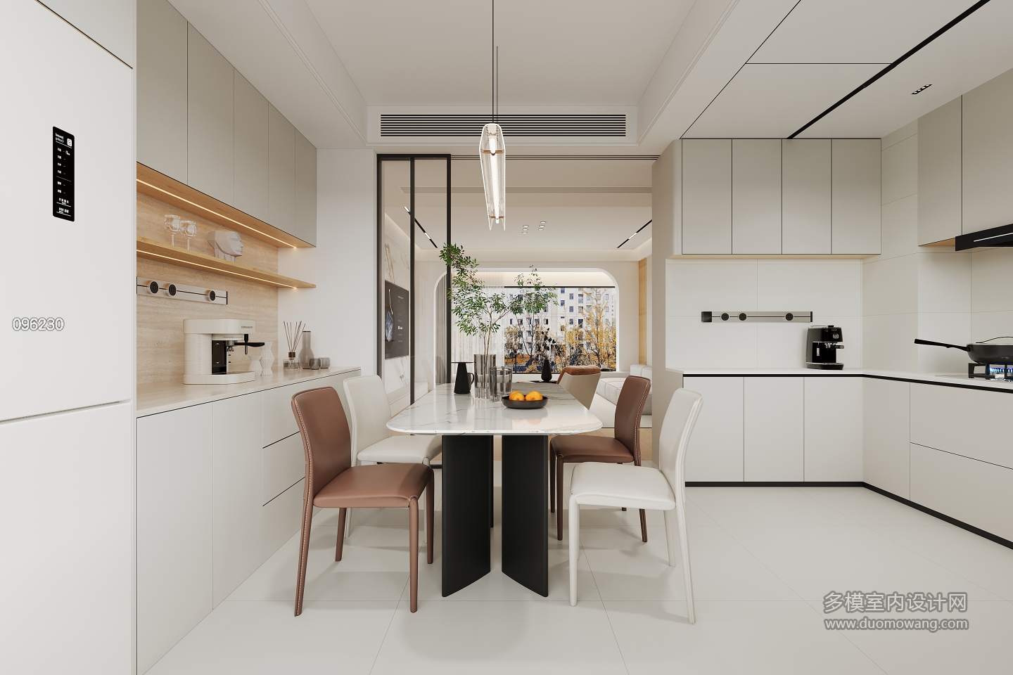 现代客餐厅单张二