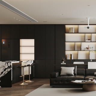 现代-客厅特写1