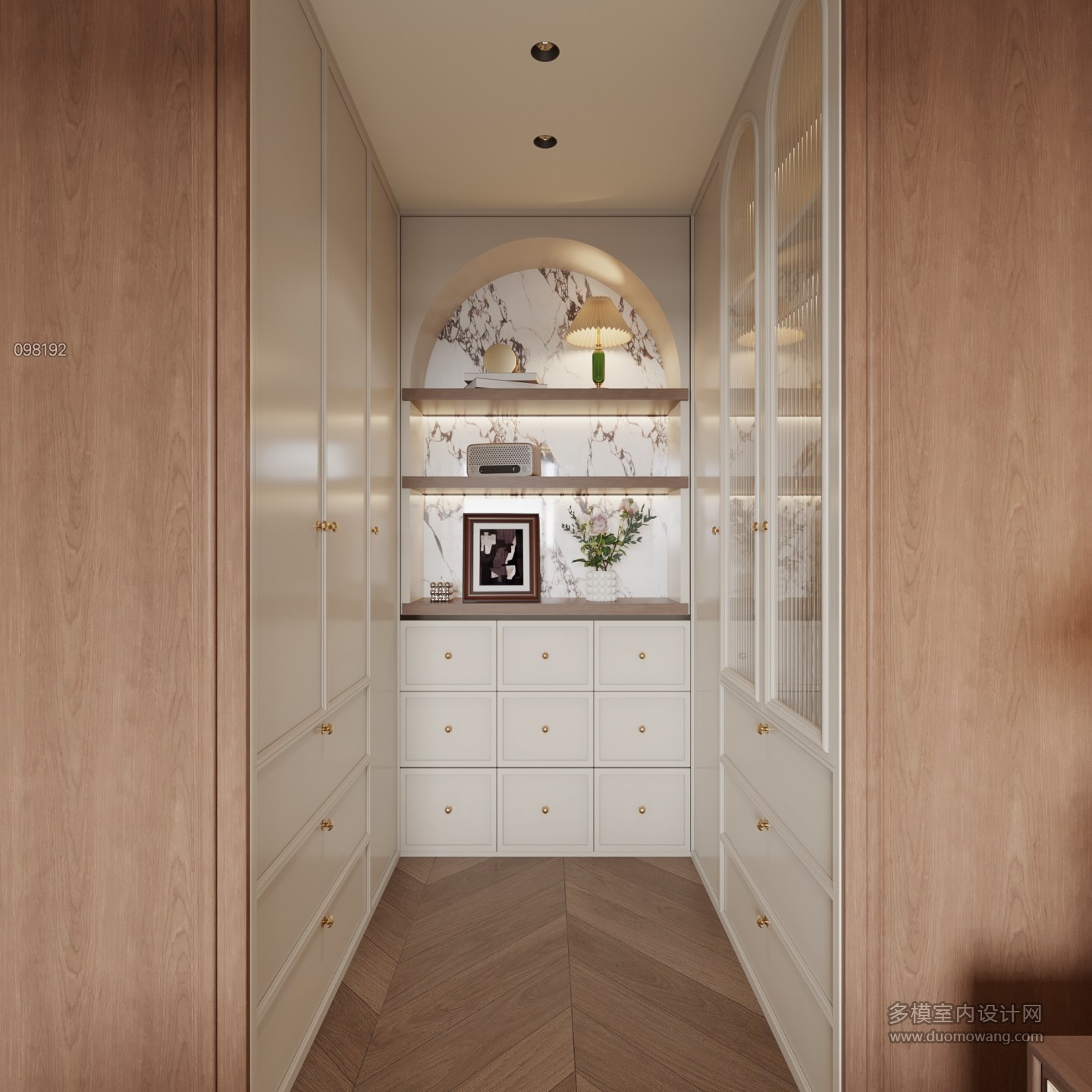 6法式中古风衣帽间