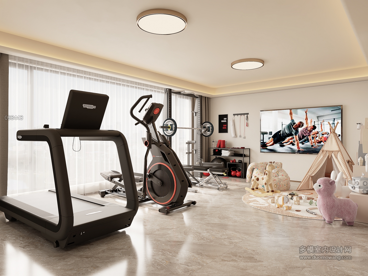 意式负一楼多功能区