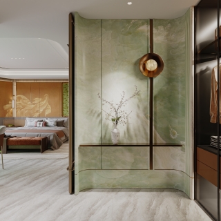 现代主卧玄关柜