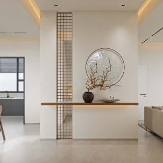 西阳自建房2改_一层客厅001 拷贝