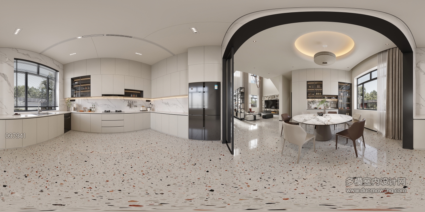 现代_003餐厅全景_0000