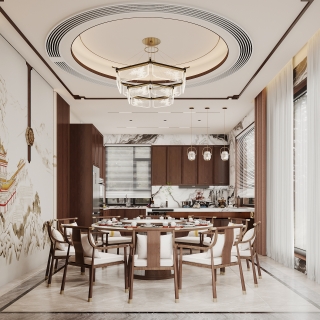 新中式-餐厨特写