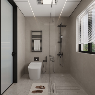 现代三楼卫生间