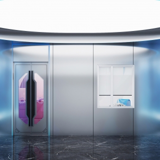 科技风大厅静态