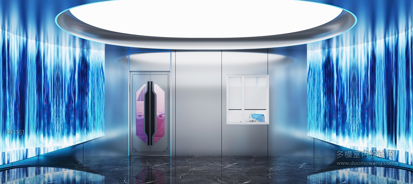 科技风大厅静态